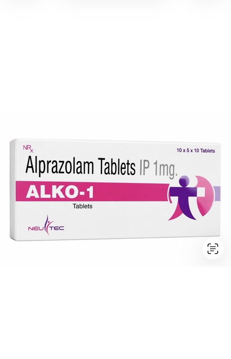 Alprazolam IP 1mg