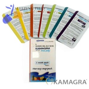 Kamagra Oral Jelly 100mg (Box of 7 Sachets)