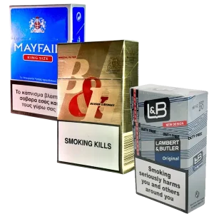 Mayfair, Lambert & Butler, Benson & Hedges: Premium Cigarette Selection