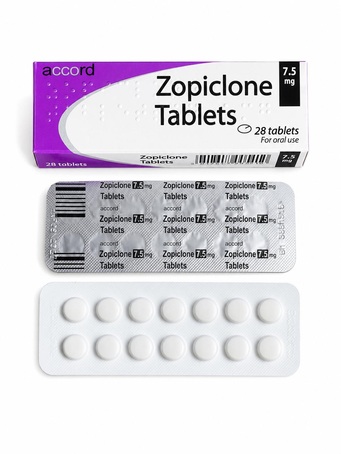Zopiclone Accord Tablets 7.5MG